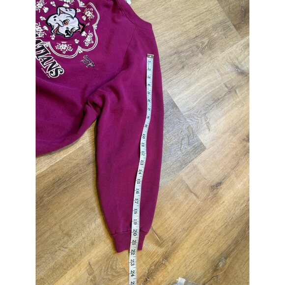 90s Disney 101 Dalmatians Magenta Crewneck Sweatshirt XL USA - Picture 5 of 7